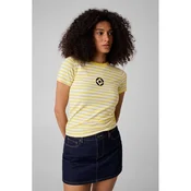 Guess Majica 183594 Rumena Classic Fit