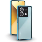 GS Ovitek za Xiaomi Redmi Note 13 5G, dvojno magnetno steklo, moder