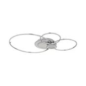 Globo 68278-36 - LED stropna svetilka BELTRAN z zatemnitvijo LED/36W/230V srebrna + daljinski upravljalnik