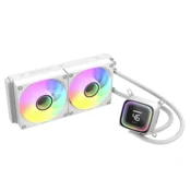 RAIDMAX DIGITAL LD240 ARGB bijeli LCD-opremljeni sustav za vodenu hladenje LD240WT ARGB