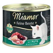 Miamor Mačja hrana Feine Beute, konzerva 185 g - Puran