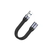 INF USB-A ženski na USB-C moški FPC-kabel, USB 3.1, 4K, 100 W, (5000445466)