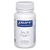 Pure Zinc Encapsulations 15 Picolinate de Zinc 60 capsules