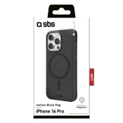 SBS - Ovitek Instinct Mag z MagSafe za iPhone 16 Pro, črn