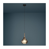 Eglo 390438 - viseči lestenec ALMOSTER 1xE27/28W/230V bakren