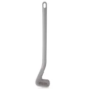 Northix Silikonska WC ščetka, siva, 40 cm, obešalna
