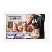 Digitalni foto okvir myFirst Live bel, 25.6 cm (10.1) na dotik, Wi-Fi