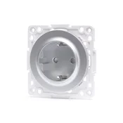 Aigostar - Kucna SCHUKO uticnica bez okvira 250V/16A srebrna