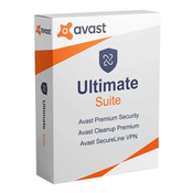 avast Ultimate Suite 2022, 1 PC, 1 leto, ESD licenca (kartica)