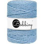 Bobbiny 3PLY Macrame Rope 5 mm 100 m Perfect Blue Vrvica