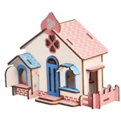 Carolijashop 3d drvena slagalica - KUCA OD COKOLADE ( 709)