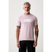 Karl Lagerfeld kratka majica moška bombažna z elastanom