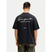 Jack & Jones Majica Dust 12292982 Črna Loose Fit