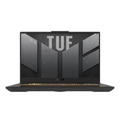 ASUS TUF Gaming F17 FX707VV-HX110 Prijenosno racunalo 43,9 cm (17.3) Full HD Intel® Core™ i7 i7-13620H 32 GB DDR5-SDRAM 1 TB SSD NVIDIA GeForce RTX 4060 Wi-Fi 6 (802.11ax) Crno, Sivo
