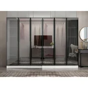Hanah Home ormar sa reflektujucim staklom Nisa 20641, 270 cm, beli