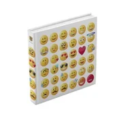 Album za slike Henzo Emoji, 30 × 30 cm, 100 bijelih stranica, za 400 slika 10 × 15 cm