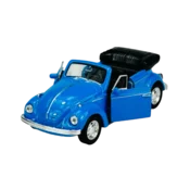 shumee WELLY VW VOLKSWAGEN BEETLE MODREGA RAZREDA BREZ STREHE 1:34 42344
