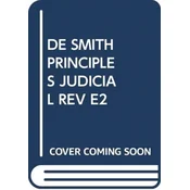 De Smiths Principles of Judicial Review