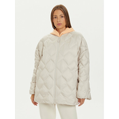 Puhovka New Balance Pinnacle Bomber ženska, bež barva, WJ43503MBM