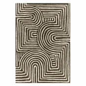 Zeleni rucno raden vuneni tepih 120x170 cm Reef – Asiatic Carpets