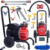 Rosfix ROSFIX SET AGREGAT ZA BARVANJE STRONG STORM RSS05 – 3500W, 22MPA, 18L/MIN, LCD, 8 M CEV | 220–240V, (5000036444)