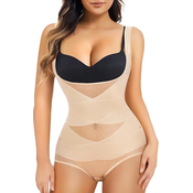 Junlan ženski Body Shaper Tummy Control - S, Bež