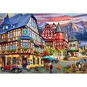 BlueBird - Puzzle Bacharach, Dolina Rena - 1 000 kosov