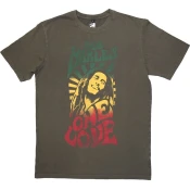Bob Marley Majica One Love Gradient Stone Wash Unisex Green S