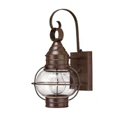 Elstead Lighting Elstead Cape Cod 1 zunanja majhna stenska svetilka, sienna bronasta, E27, (22099928)