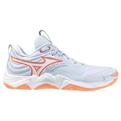 Ženska dvoranska obutev Mizuno Wave Momentum ELITE Blue Finch/White EUR 38,5