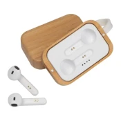 ECO bežicne stereo slušalice u kutiji od bambusa MELODI
