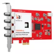 TBS6909-X V2 DVB-S2X/S2/S Octa Tuner PCIe Card Compatible with Tvheadend