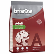 Briantos Adult jagnjetina & riž - Varčno pakiranje: 2 x 14 kg