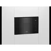 Beko Ugradna mikrotalasna rerna Beyond BMGB 20212 B, Crna