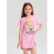 Sinsay - Spavacica Minecraft - roze