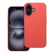 OEM Silikonski etui za iPhone 16 v barvi breskve