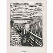 Slika 70x100 cm Edvard Munch Sketch - Wallity