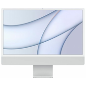 Apple - iMac 24 All-In-One - M3 chip - 8GB Memory - 256GB (Latest Model) - Silver