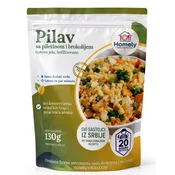 Homely Pilav sa piletinom i brokolijem