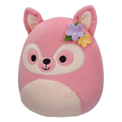 SQUISHMALLOWS 20cm - Ditty - lemur boje lososa s krem trbuščićem i cvjetnom ukosnicom SQER00826