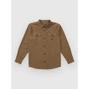 Salty Crew Mariners Over Shirt dark brown