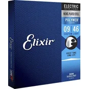Elixir 12025 Polyweb 9-46 Strune za električno kitaro (Kot novo)