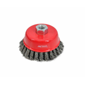 shumee Awtools lončasta krtača 100 mm M14 zvita žica