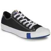 Converse CHUCK TAYLOR ALL STAR LOGO STACKED - OX Črna