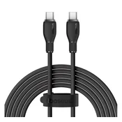 BASEUS PUDDING kabel za prijenos podataka Tip-C - Tip-C, 120 cm, CRNA P10355702111-B1