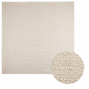 Tepih ZIZUR 240 x 240 cm s izgledom jute unutarnji i vanjski