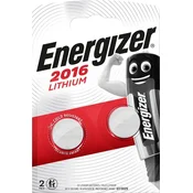 Energizer Baterije ENERGIZER CR2016, 2 kosa
