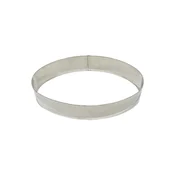 Oval mold for cakes, stainless steel, 21 x 14 cm - de Buyer brand