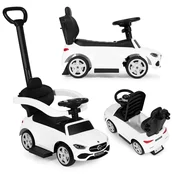 ECO TOYS Guralica Mercedes C CLASS sa interaktivnim volanom i ruckom, bela