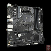 Gigabyte B550M K, AMD B550, 1xPCI-Ex16, 4xDDR4, 2xM.2, HDMI/DP/USB3.2 (Gen1), mATX